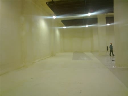 噴涂發泡施工案例